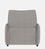 Mississippi Fabric 1 Seater Manual Recliner In Grey Colour