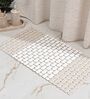 MistFlow Beige Anti-Slip Shower Mat 39 X 73 cm