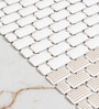 MistFlow Beige Anti-Slip Shower Mat 39 X 73 cm