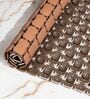 MistFlow Brown Anti-Slip Shower Mat 39 X 73 cm