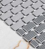 MistFlow Grey Anti-Slip Shower Mat 39 X 73 cm