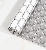MistFlow White Anti-Slip Shower Mat 39 X 73 cm