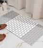 MistFlow White Anti-Slip Shower Mat 39 X 73 cm