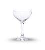 Mistic 220 ml Coupe Set of 2 from Brazil | Crystal Red & White Wine Glasses for Home, Bar, Parties | Elegant Stemware for Cabernet, Pinot Noir, Chardonnay & More