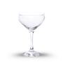 Mistic 220 ml Coupe Set of 2 from Brazil | Crystal Red & White Wine Glasses for Home, Bar, Parties | Elegant Stemware for Cabernet, Pinot Noir, Chardonnay & More