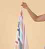Peach Mistline Striped Bath Towel 75 Cm