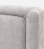 Misty Moon  Boucle Kids Toddler Bed With Box Storage In Cream Colour