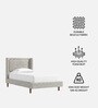 Misty Moon Kids Toddler Bed In Cream Colour