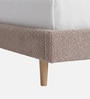 Misty Moon Kids Twin Bed In Light Grey Colour