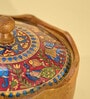 Mithila Masala Box | Wooden Spice Box Masala Dani