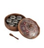 Mithila Masala Box | Wooden Spice Box Masala Dani