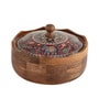 Mithila Masala Box | Wooden Spice Box Masala Dani
