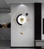 Mitrin LED Wall Clock   Modern Decorative Wall Clock with 3 Light Modes (Warm, Natural & Cool) | Premium Marble Resin Finish for Bedroom & Living Room | 1Year Warranty