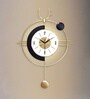Mitrin LED Wall Clock   Modern Decorative Wall Clock with 3 Light Modes (Warm, Natural & Cool) | Premium Marble Resin Finish for Bedroom & Living Room | 1Year Warranty
