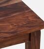 Mitsy Sheesham Wood 4 Seater Dining Table In Scratch Resistant Rustic Teak