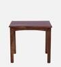 Mitsy Sheesham Wood 4 Seater Dining Table In Scratch Resistant Rustic Teak