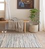 Mix Striped Hand Woven 6 Ft X 4 Ft  Dhurrie