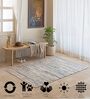 Mix Striped Hand Woven 6 Ft X 4 Ft  Dhurrie