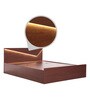 Miyo Queen Size Bed With Storage & Led Light