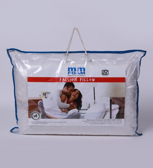Buy White Natural Latex Rubber Passion 24 Pillow Insert By Mm Foam