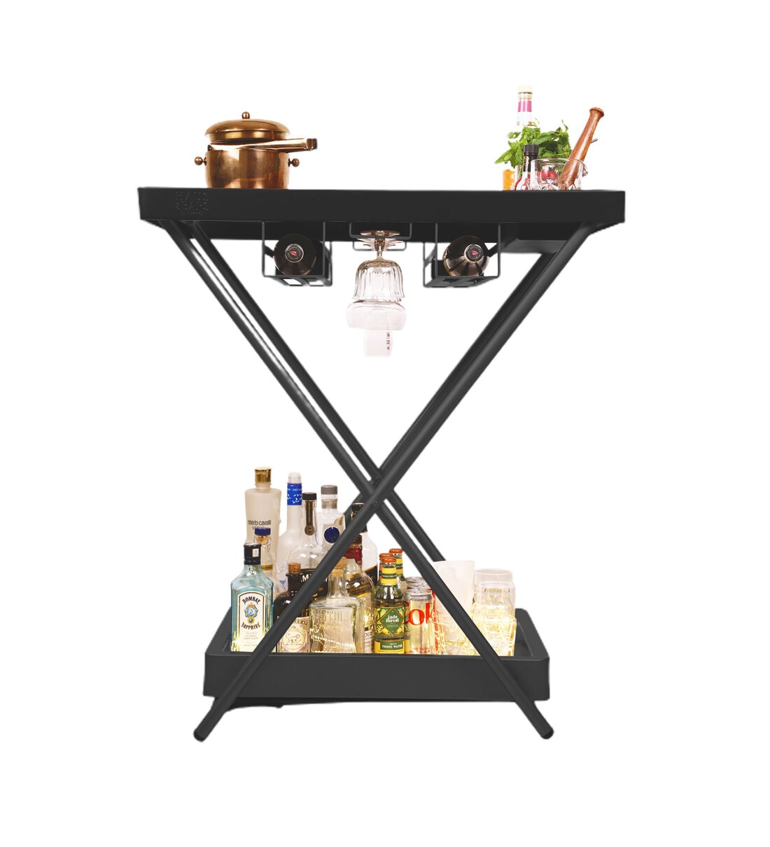 Buy Model J Steel Portable Bar Table In Matte Black Finish at 33% OFF ...