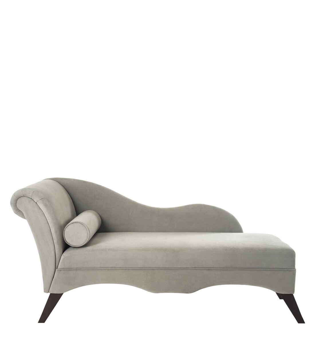Buy Pioneer LHS Chaise Lounger in Grey Colour by Dreamzz Furniture