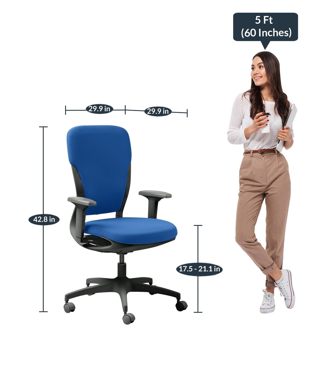 Godrej interio ergonomic motion high back executive chair Outlet