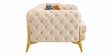 Modern Tufted Upholstery 3+1+1 Seater Sofa Set In Off-White Colour