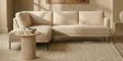 Modern Elegance RHS Sectional Sofa In Beige Color