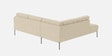 Modern Elegance RHS Sectional Sofa In Beige Color