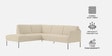 Modern Elegance RHS Sectional Sofa In Beige Color
