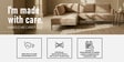 Modern Elegance RHS Sectional Sofa In Brown Color