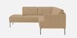 Modern Elegance RHS Sectional Sofa In Brown Color