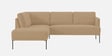 Modern Elegance RHS Sectional Sofa In Brown Color
