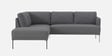 Modern Elegance RHS Sectional Sofa In Dark Grey Color