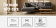 Modern Elegance RHS Sectional Sofa In Dark Grey Color