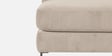 Modern Elegance RHS L Shaped 3 Seater Sofa In Cr me Color