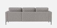 Modern Elegance RHS L Shaped 3 Seater Sofa In Dark Grey Color