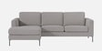Modern Elegance RHS L Shaped 3 Seater Sofa In Dark Grey Color
