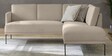 Modern Elegance Rhs Sectional Sofa ( 2+ Lounger ) In Beige Color