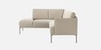 Modern Elegance Rhs Sectional Sofa ( 2+ Lounger ) In Beige Color