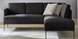 Modern Elegance Rhs Sectional Sofa ( 2+ Lounger ) In Dark Grey Color