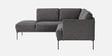 Modern Elegance Rhs Sectional Sofa ( 2+ Lounger ) In Grey Color