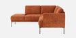 Modern Elegance Rhs Sectional Sofa ( 2+ Lounger ) In Tan Color