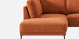 Modern Elegance Rhs Sectional Sofa ( 2+ Lounger ) In Tan Color