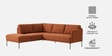Modern Elegance Rhs Sectional Sofa ( 2+ Lounger ) In Tan Color
