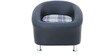 Nelson Sofa Set (2+1) Seater in Black Colour