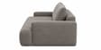 Modern Upholstered 3 Seater Sofa Set In Light Grey Colour