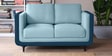 Mojo Fabric 2 Seater Sofa in Funky Blue Colour
