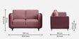 Mojo 3+2+1 Seater Sofa In Hazy Purple Colour